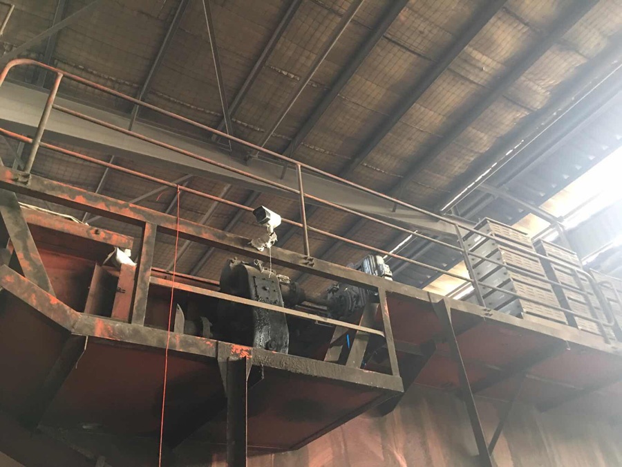 鞍山源鑫鋼鐵安裝冶金吊起重機安全監控系統